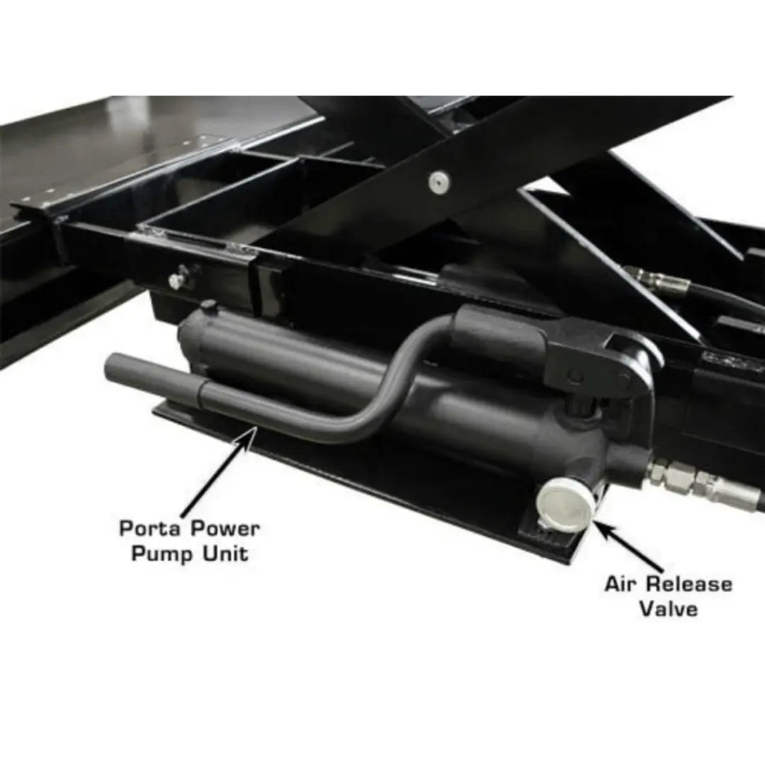 Atlas ALI Certified APEX 8 4-Post Lift + RJ35 Sliding Jacks Combo
