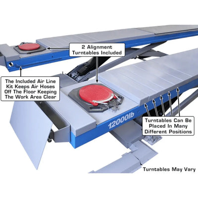 Atlas 12ASL 12,000 lb Capacity Alignment Scissor Lift