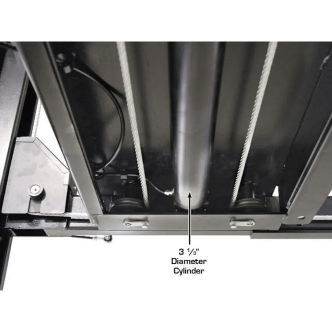 Atlas ALI Certified APEX 8 4-Post Lift + RJ35 Sliding Jacks Combo