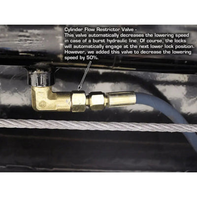 Atlas Garage PRO8000EXT-L 4 Post Lift + RJ35 Sliding Jack Combo