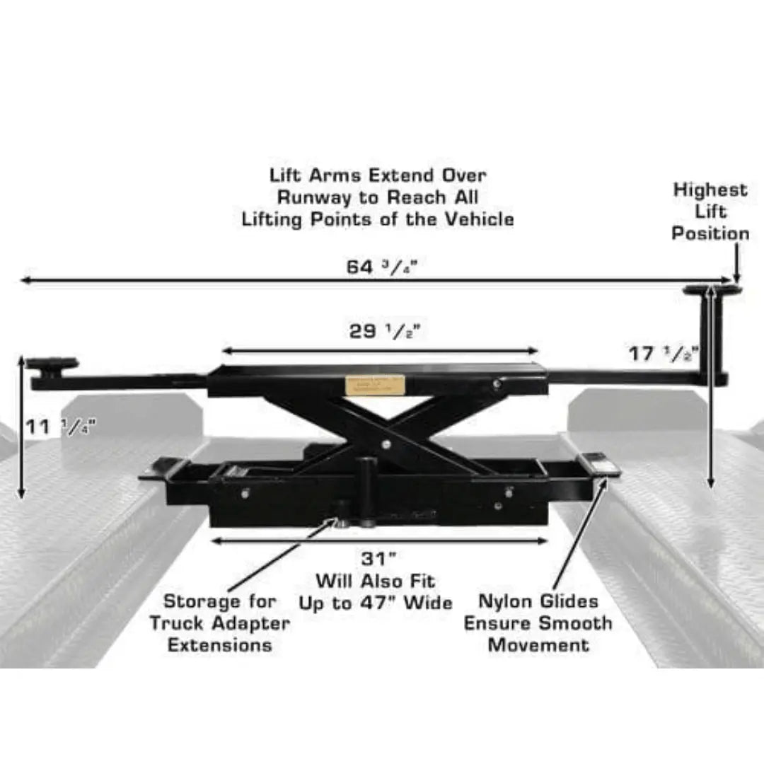 Atlas PROJACK35 Sliding Bridge Heavy Duty Jack