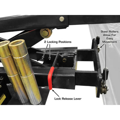 Atlas RJ8000 8,000 lb Rolling Bridge Heavy Duty Jack