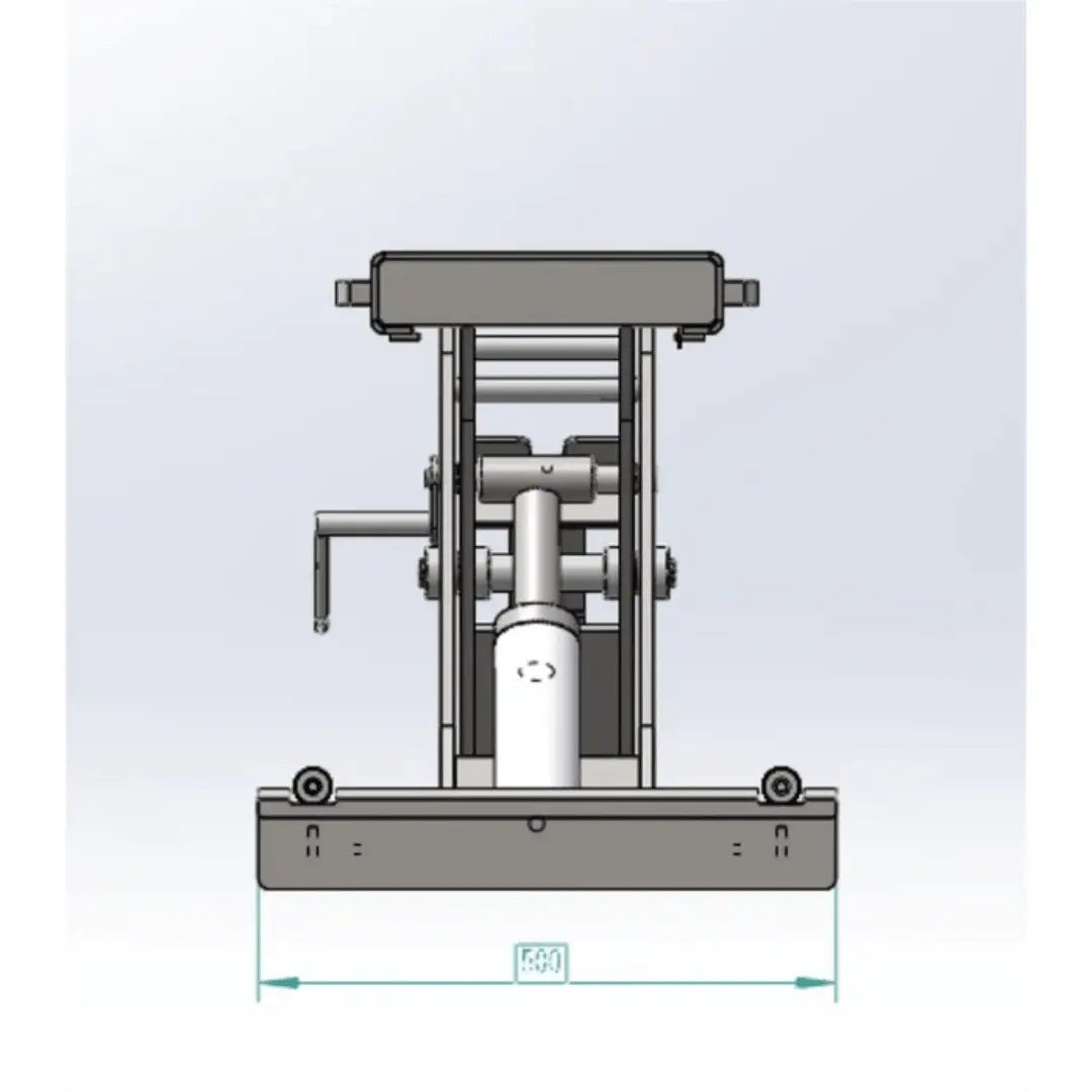 Katool KT-RJ50 Rolling Jack 5000 lbs Lifting Capacity - Fits KT-4H110 lift and the KT-4H850