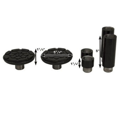 Atlas ALI Certified APEX 8 4-Post Lift + RJ35 Sliding Jacks Combo